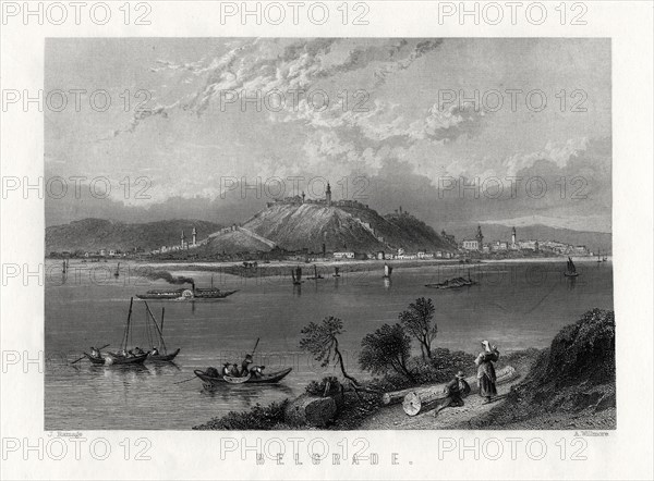 'Belgrade', 1883. Artist: A Willmore