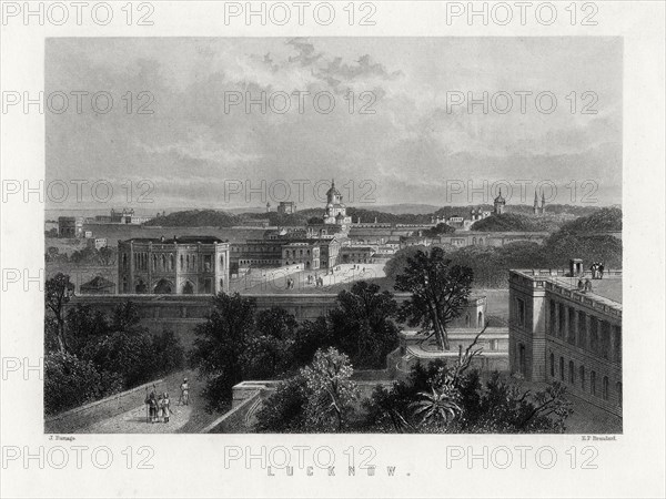 'Lucknow', Uttar Pradesh, India, 19th century. Artist: Edward Paxman Brandard