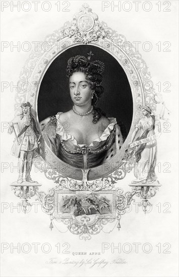 Queen Anne, 1860. Artist: Unknown