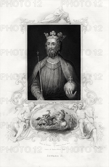 King Edward II, 1860. Artist: Unknown