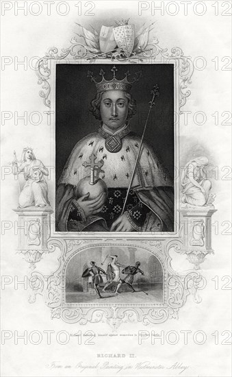 Richard II, King of England, 1860. Artist: Unknown