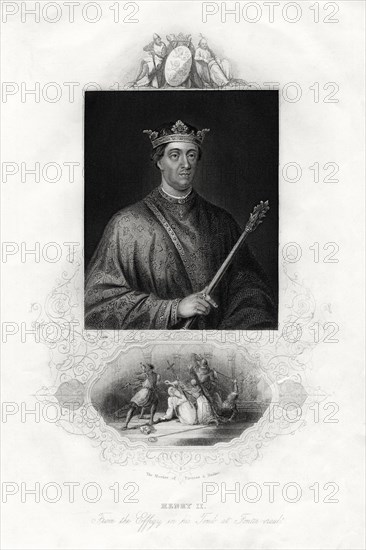 Henry II, King of England, 1860. Artist: Unknown