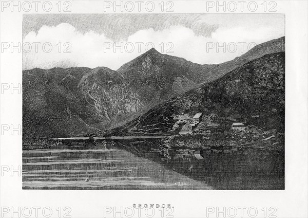 Snowdon, Wales, 1896. Artist: Unknown