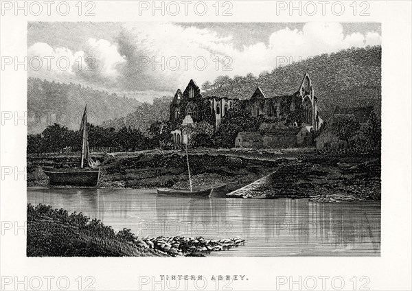 Tintern Abbey, Monmouthshire, England, 1896. Artist: Unknown