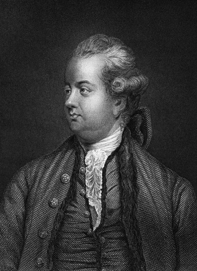 Edward Gibbon, British historian, 19th century. Artist: Unknown