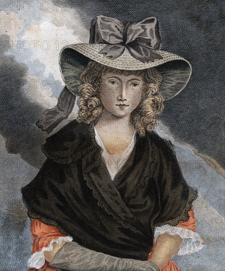 Princess Mary, c1785.Artist: Pietro Bonato