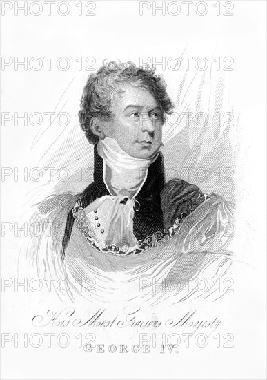 George IV, King of the United Kingdom and Hanover, 19th century. Artist: Unknown