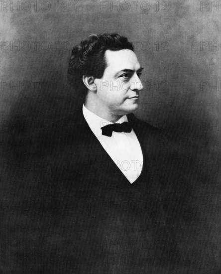 Samuel Jackson Randall, American politician, c1860s.Artist: W A Greaves