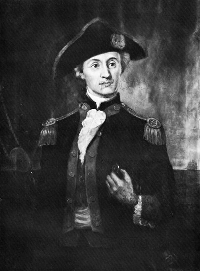 John Paul Jones, hero in the American Revolutionary War, (c1930s).Artist: George B Matthews