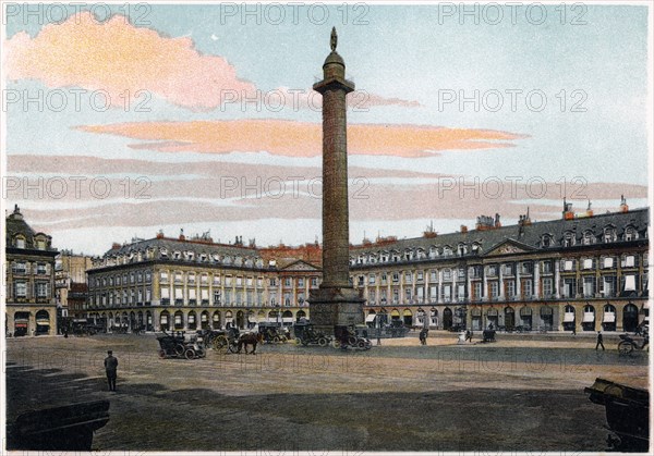 La Colonne Vendome, Paris, c1900. Artist: Unknown