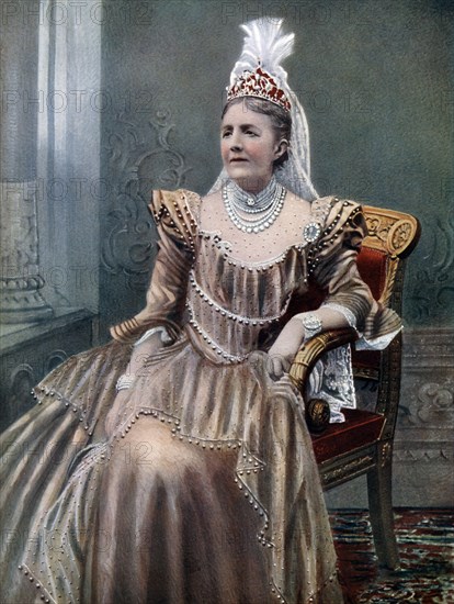 Queen Sophia of Sweden, late 19th-early 20th century. Artist: Unknown