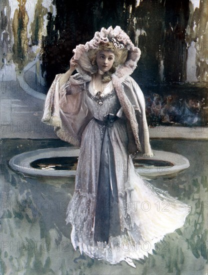 Gabrielle Rejane in Sylvie, c1902.Artist: Rautlinger