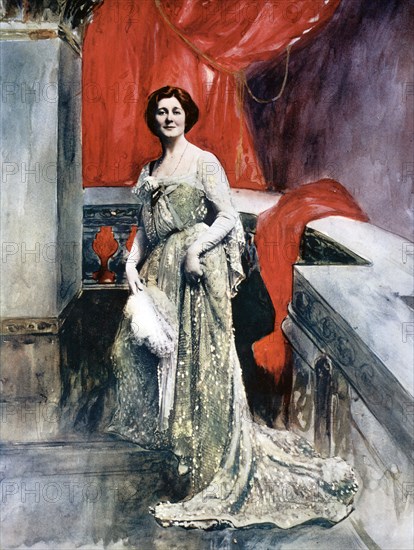 Miriam Clements, stage actress, c1902.Artist: Fellows Wilson