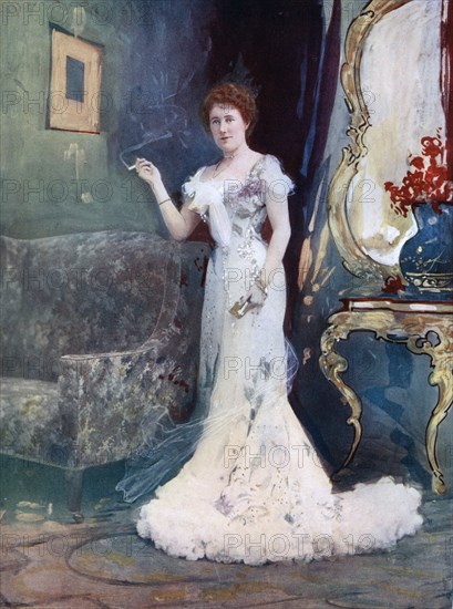 Miss Granville in An Interrupted Honeymoon, c1902.Artist: Ellis & Walery