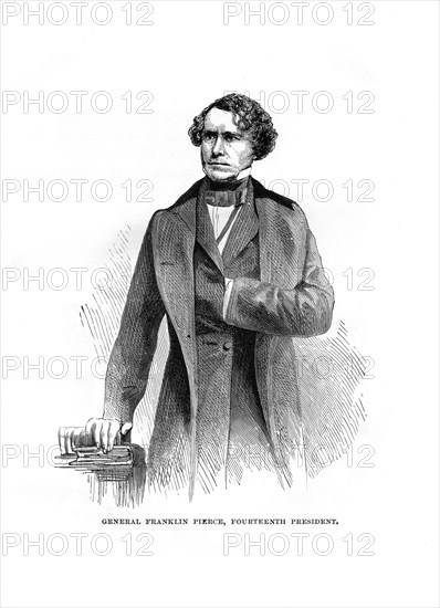 Franklin Pierce, president of the United States, c1850s. Artist: Unknown