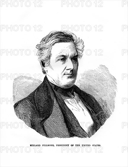 Millard Fillmore, thirteenth President of the United States, 1872. Artist: Unknown