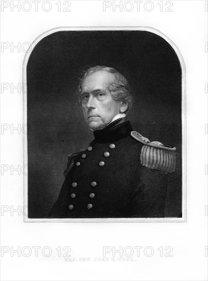 John Ellis Wool, officer in the United States Army, (1872). Creator: Unknown.