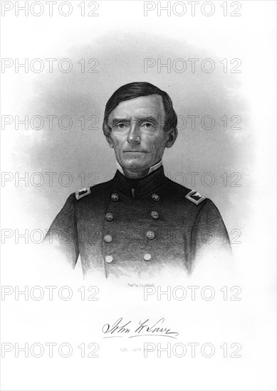 Colonel John W Lowe, American soldier, (1872).Artist: John A O'Neill