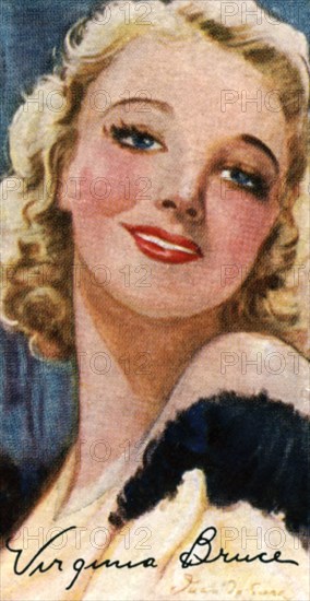 Virginia Bruce, (1910-1982), American actress and singer, 20th century. Artist: Unknown