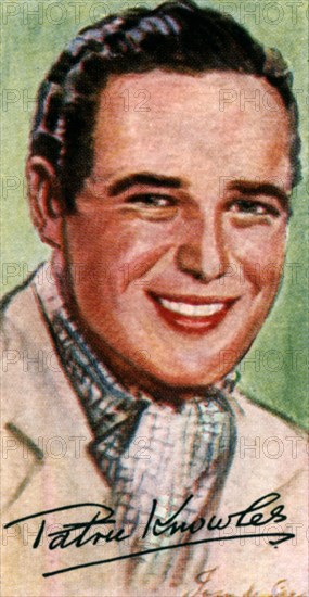 Patric Knowles, (1911-1995), English born film actor, 20th century. Artist: Unknown