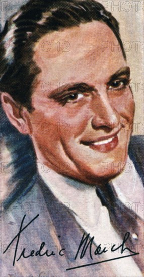 Fredric March, (1897-1975), two time Academy Award winning American actor, 20th century. Artist: Unknown