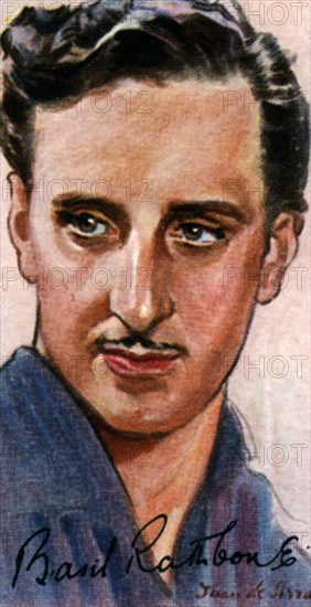 Basil Rathbone, (1892-1967), English actor, 20th century. Artist: Unknown