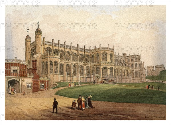 'St George's Chapel', 1880. Artist: Unknown