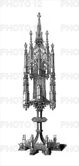 Monstrance, (1843).Artist: Henry Shaw