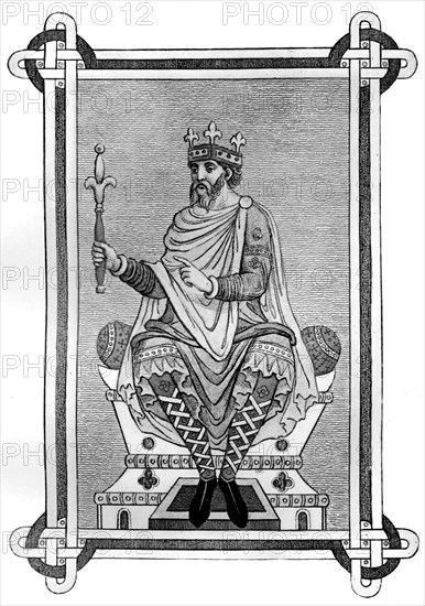A Saxon monarch, (1910). Artist: Unknown