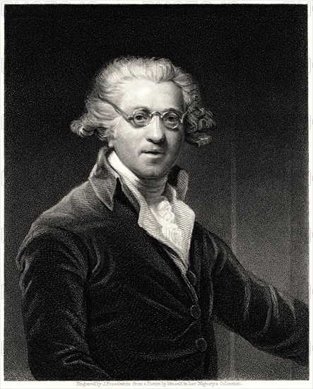 'Sir Joshua Reynolds', 19th century. Artist: James Posselwhite