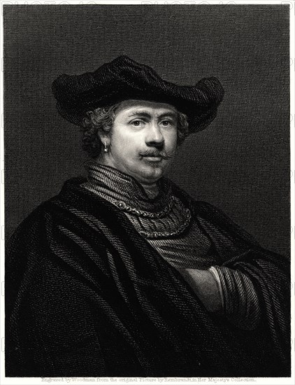 'Rembrandt', 19th century. Artist: Woodman