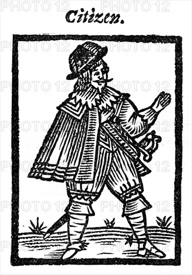 Citizen, 1641, (1910). Artist: Unknown