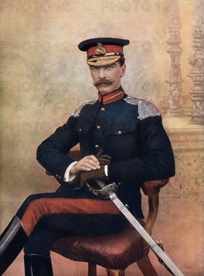 Major-General JM Babington, commanding 1st Cavalry Brigade in South Africa, 1902.Artist: C Knight