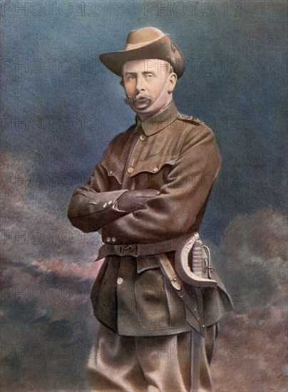 Colonel WH Mackinnon, commanding the City Imperial Volunteers, 1902.Artist: Elliott & Fry
