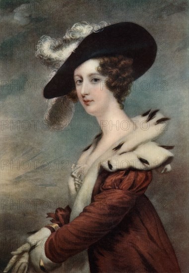 'Mrs Agar Ellis', 19th century (1910).Artist: Samuel William Reynolds