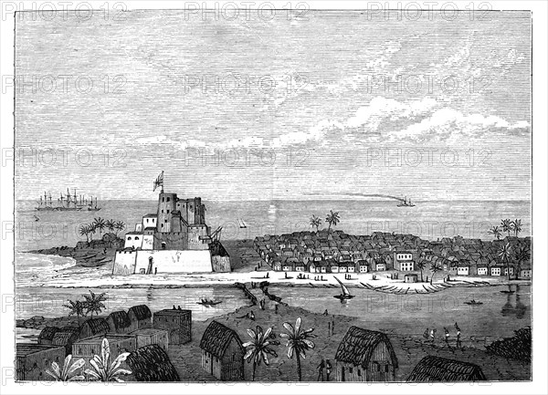 Elmina, Gold Coast, West Africa, c1890. Artist: Unknown