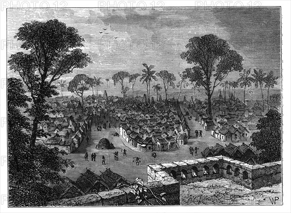 Kumasi, Ashanti, Gold Coast, West Africa, c1890. Artist: Unknown