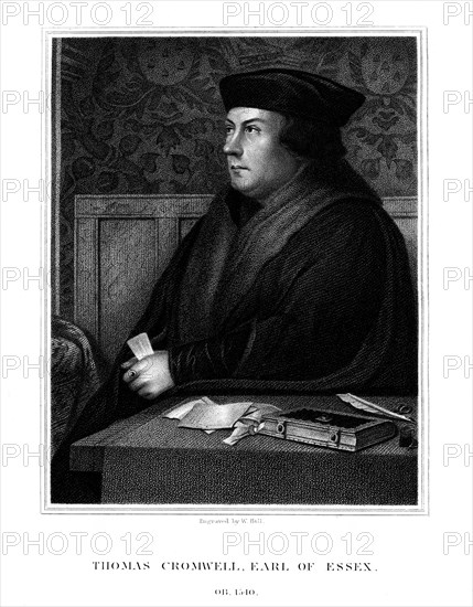 Thomas Cromwell, 1st Earl of Essex, English statesman, (1823).Artist: W Holl