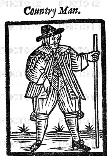 Countryman, 1641, (1910). Artist: Unknown