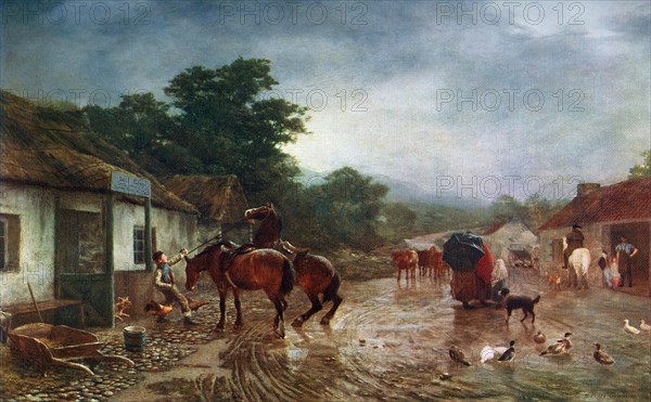 'A Rainy Day', 1870, (1912).Artist: Peter Graham