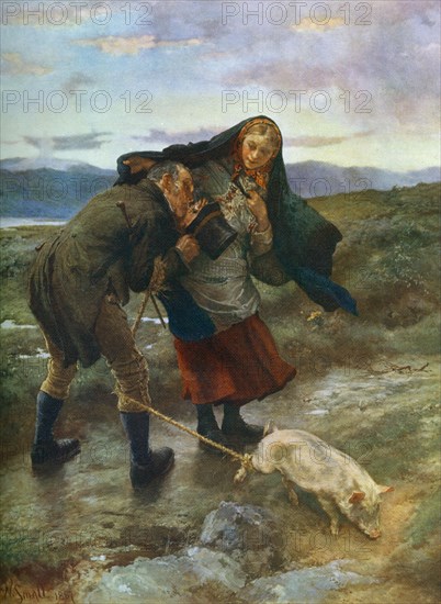 'The Last Match', 1887, (1912).Artist: William Small