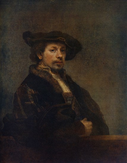 'Self Portrait at the Age of 34', 1640, (1912).Artist: Rembrandt Harmensz van Rijn