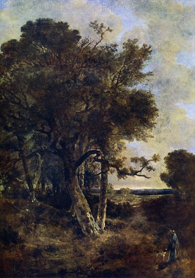 'On the Skirts of the Forest', c1788-1821, (1912).Artist: John Crome