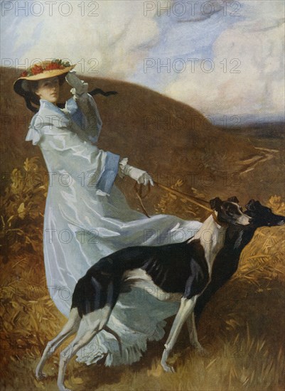 'Diana of the Uplands', c1903-1904, (1912).Artist: Charles Wellington Furse