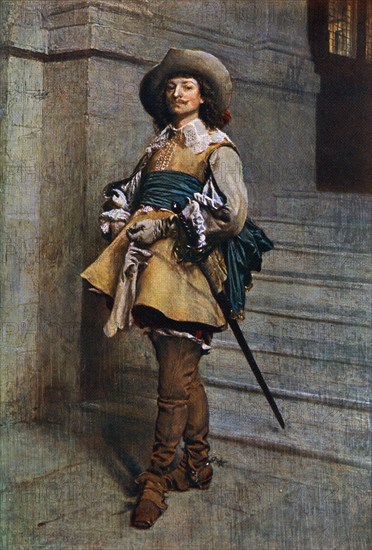 'A Cavalier: time of Louis XIII', 1861, (1912).Artist: Jean Louis Ernest Meissonier