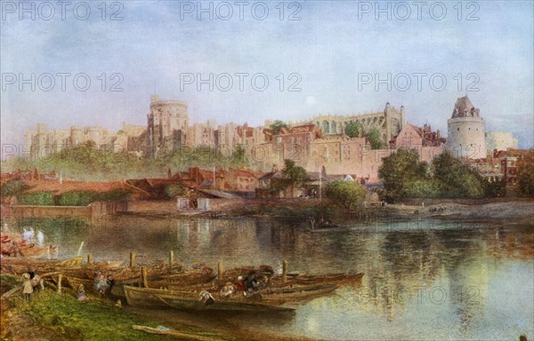 'Windsor Castle', 1889, (1912).Artist: Alfred William Hunt