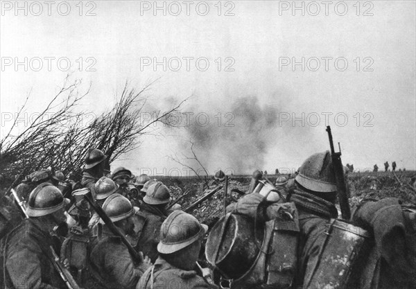 The French front line at Douaumont, Verdun, France, 25 February 1916. Artist: Unknown