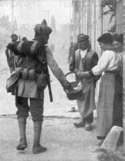 A Soldier from the British Indian Army, France, c1915. Artist: Unknown