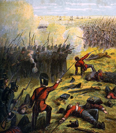 'The Siege of Sebastopol', 1854-1855 (c1850s). Artist: Unknown