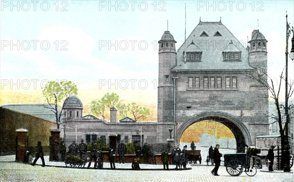 North entrance, Blackwall Tunnel, London, 20th Century. Artist: Unknown